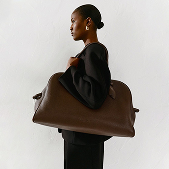 jacquemus large le turismo leather handbag
